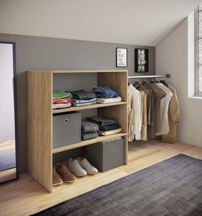 Produktbild VCM Offener Kleiderschrank Regal Dacho ll (90 x 50 x 100 cm)