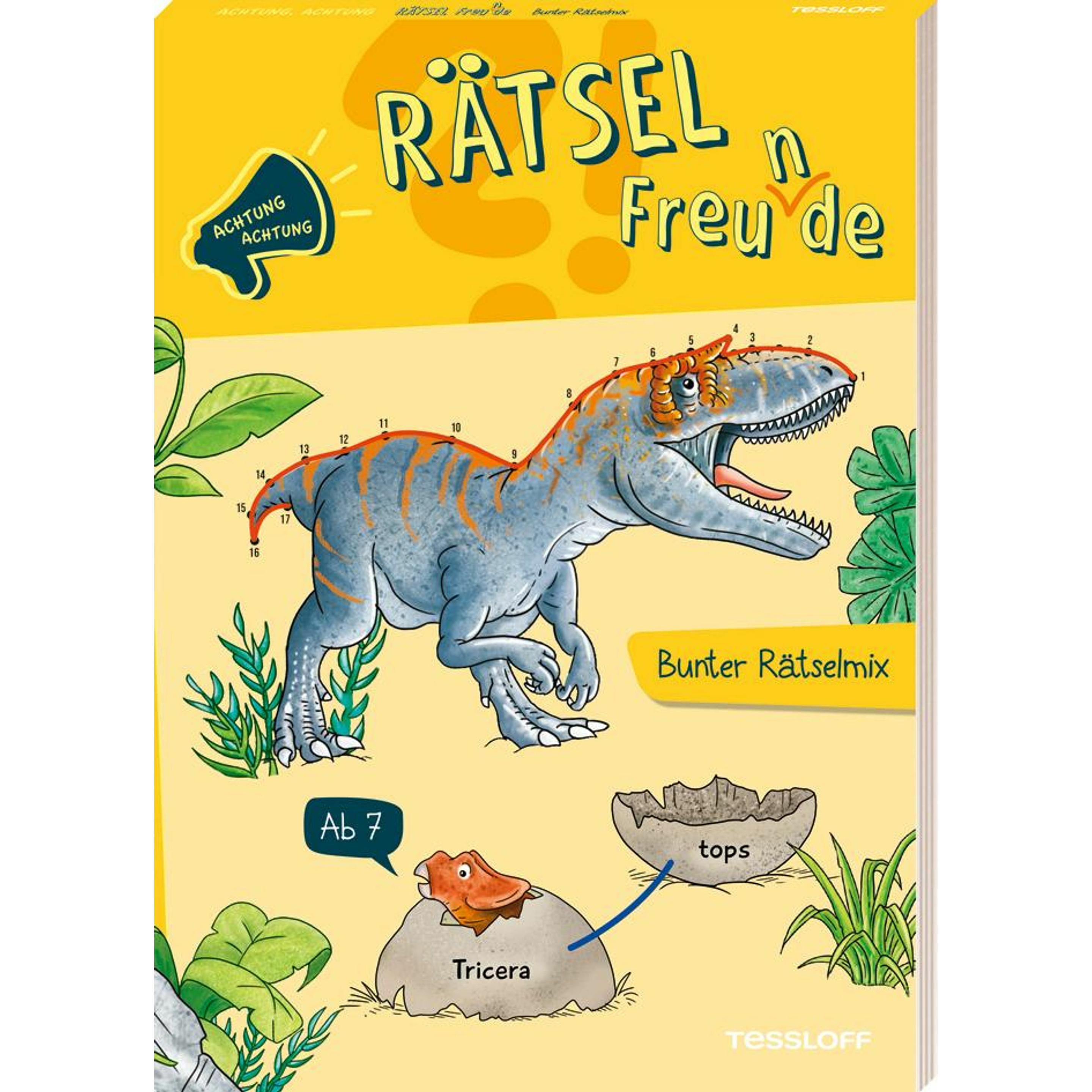 Achtung Achtung Rätselfreu(n)de. Bunter Rätselmix, Kinderbücher von Stefan Lohr