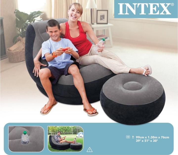 Immagine prodotto Intex Poltrona gonfiabile (130 x 99 cm)