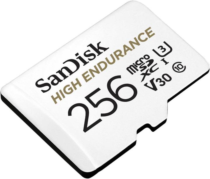 Productafbeelding SanDisk High Endurance (256 GB, microSDXC, U3, UHS-I)