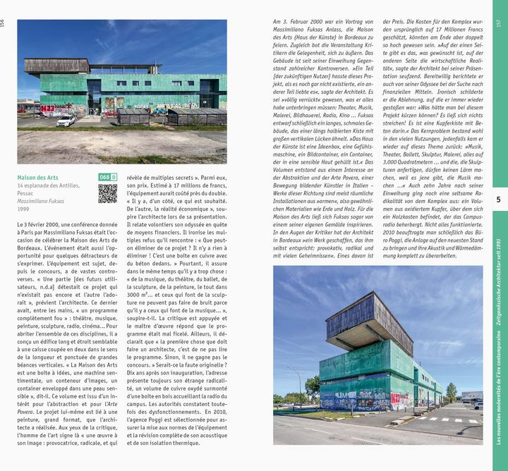 Produktbild Bordeaux. Architekturführer/Guide d'Architecture (Deutsch, Französisch, Jean-Philippe Hugron, 2024)