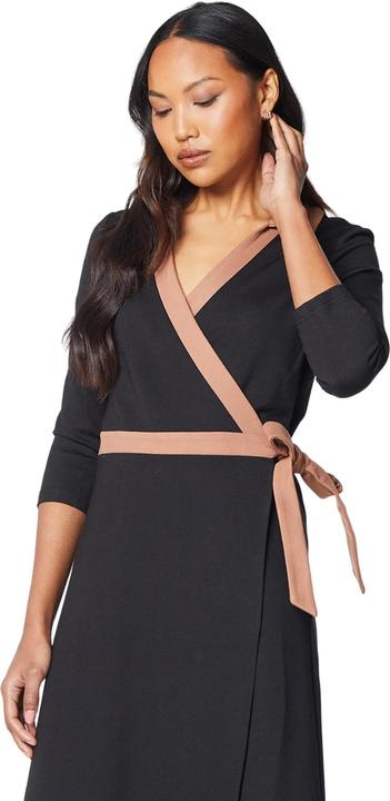 Actual product image Principles Womens/Ladies Contrast Ponte Wrap Dress (40)