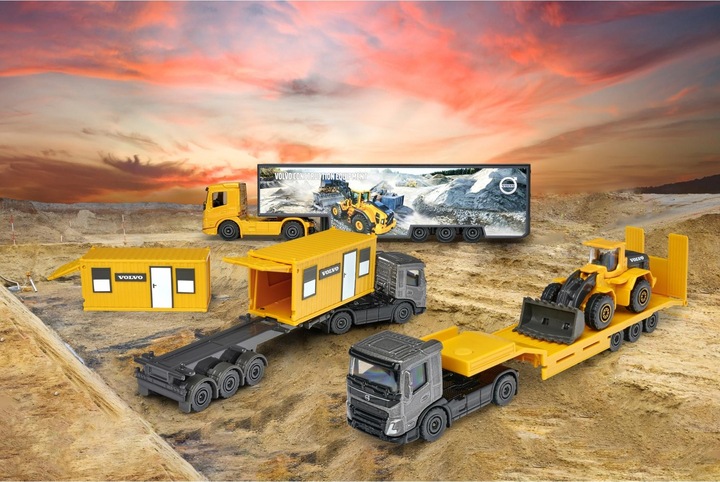 Actual product image Majorette Volvo Transporter Assortment, 3-sort.