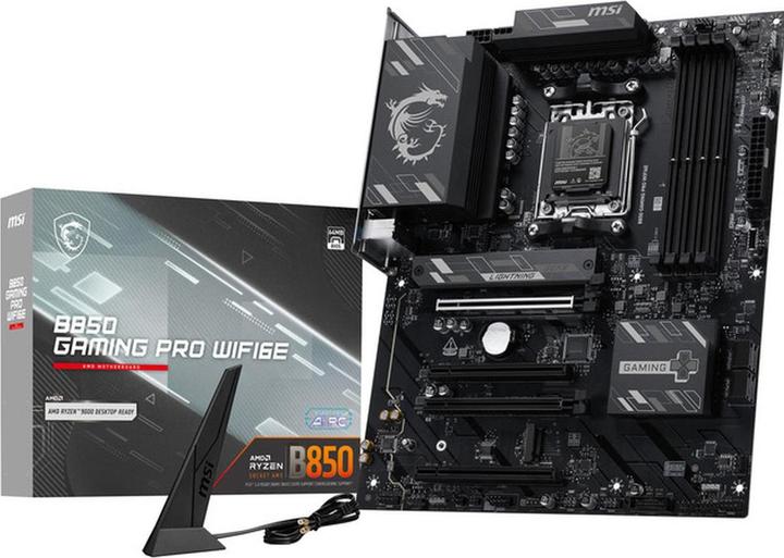 Image du produit MSI B850 GAMING PRO WIFI6E (AM5, AMD B850, ATX)