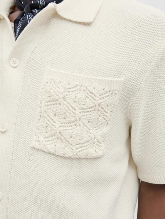 Produktbild Jack & Jones Jprsummer Pocket Crochet Polo Styd Ss25 (M)
