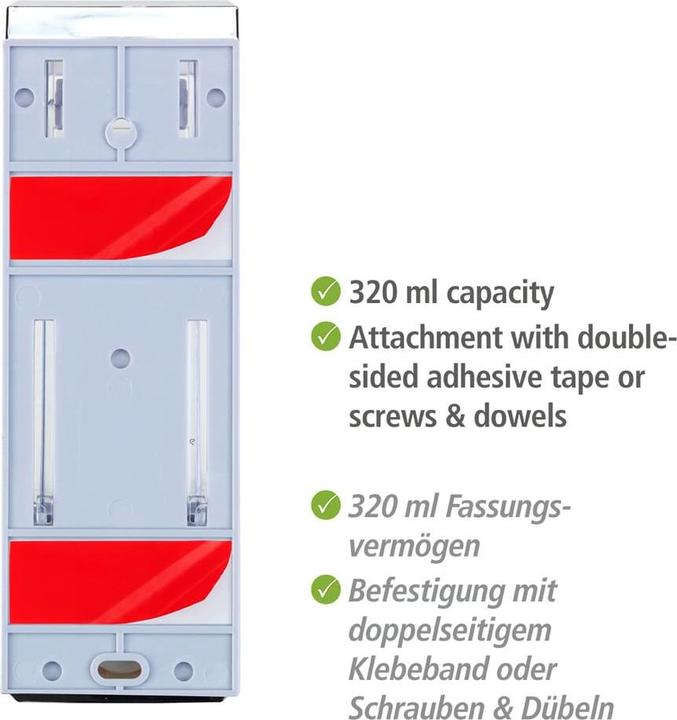 Label énergétique Wenko Desinfektion/Seifenspender