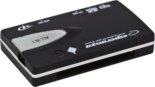 Actual product image Esperanza EA129 - kortlaeser - USB 2. - Card reader - CompactFlash (CF type 1/CF+) (USB 2.0)