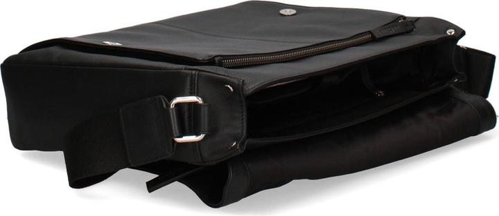 Actual product image John Richmond Herren Umhängetasche Echtleder - Modell Novaris Ultra - 32.0 X 38.0 X 10.0 Cm