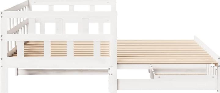 Actual product image vidaXL ausziehbares Tagesbett