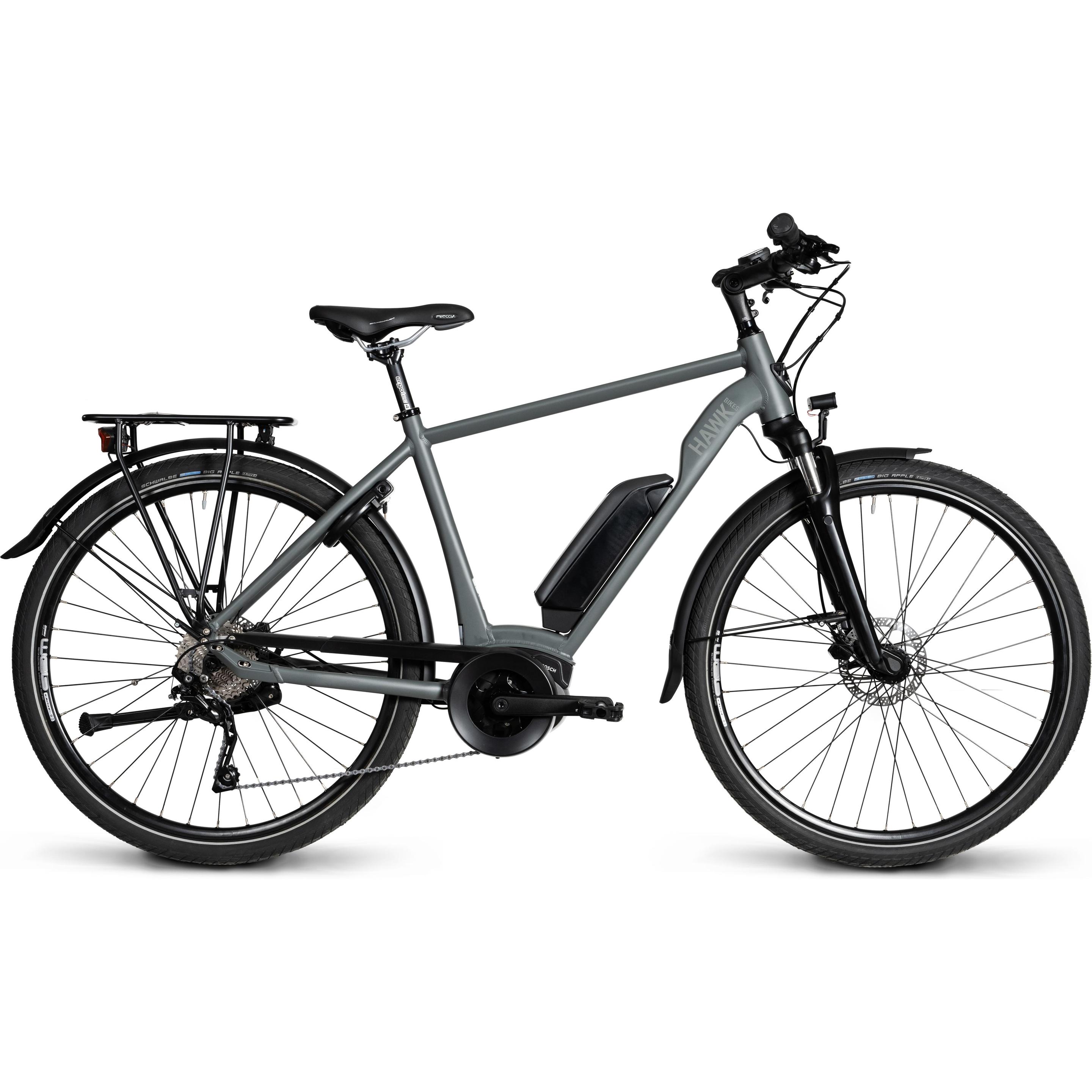 Hawk, E-Bike, (57 cm)