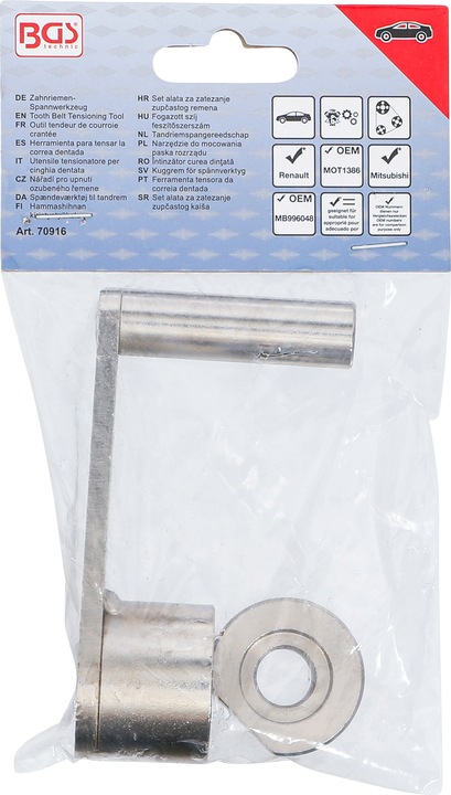 Actual product image BGS Tooth Belt Tensioning Tool | for Renault 1.2 16V