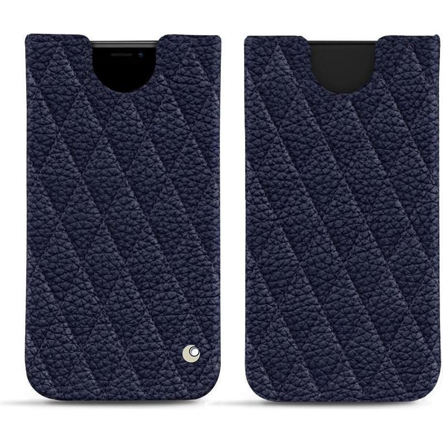 Noreve Lederschutzhülle (Apple iPhone XS Max), Smartphone Hülle, Violett