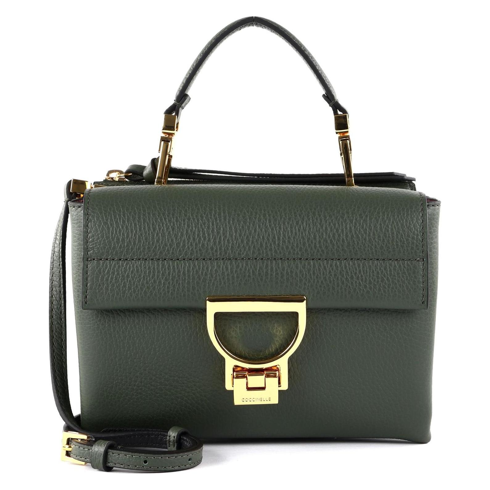 Coccinelle, Damen, Handtasche, Arlettis Handbag Grainy Leather, Grün