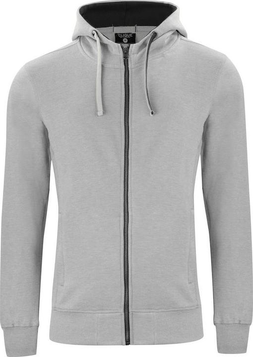 Actual product image Clique Classic Hoodie With Full Length Zip (L)