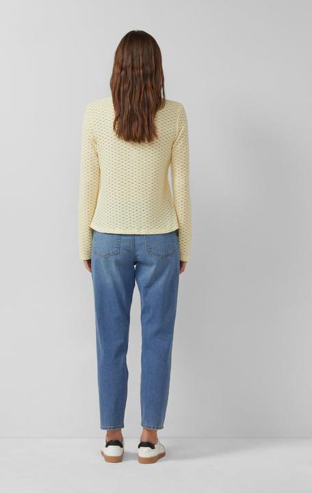 Immagine prodotto s.Oliver Jersey-Bluse aus Lochspitze (38)