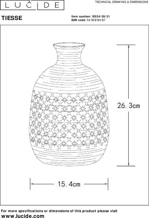 Image du produit Lucide Tiesse (E14)