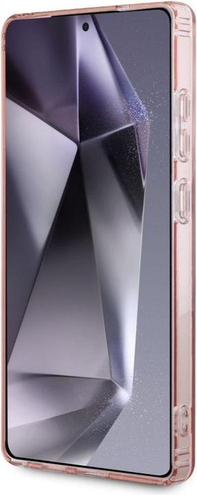 Actual product image Guess HC Magnetic IML Glitter Circle case for Samsung Galaxy S25 Ultra pink (Samsung Galaxy S25 Ultra)