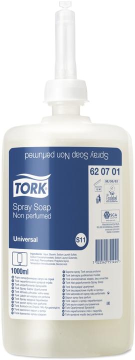 Immagine prodotto Tork 620701 Sapone spray 1l 6pz. (Sapone liquido, 1000 ml)