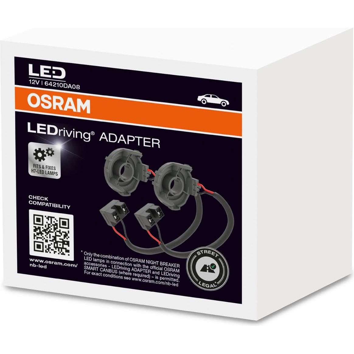 Osram, Illuminazione auto, Adattatore per LED LEDriving Night Breaker H7 (H7)