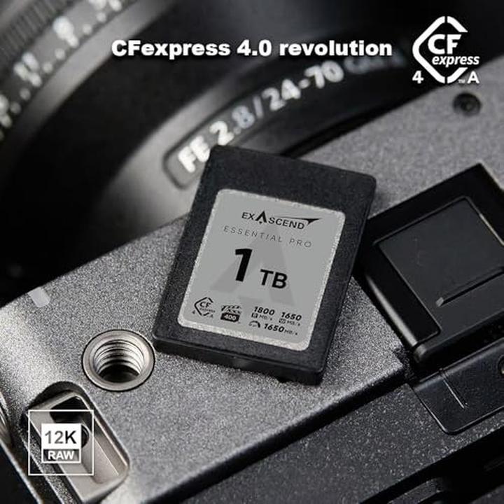 Actual product image Exascend CFexpress 4.0 Type-A (Essential Pro) 512GB (ES118322) (512 GB, CFexpress, CFexpress type A)