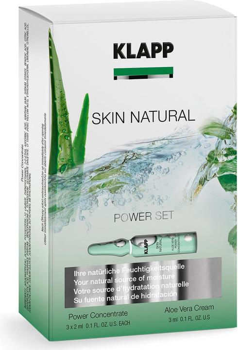 Actual product image Klapp SKIN NATURAL Power Set (Facial care set)