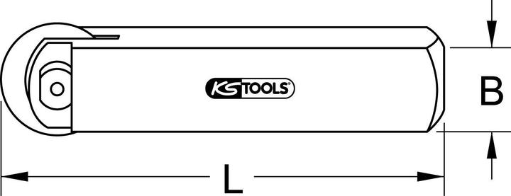 Actual product image KS Tools Cutting wheel shaft (Replacement blade)