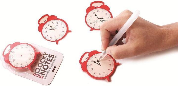 Doiy Clocky Notes (70 x 70 mm)