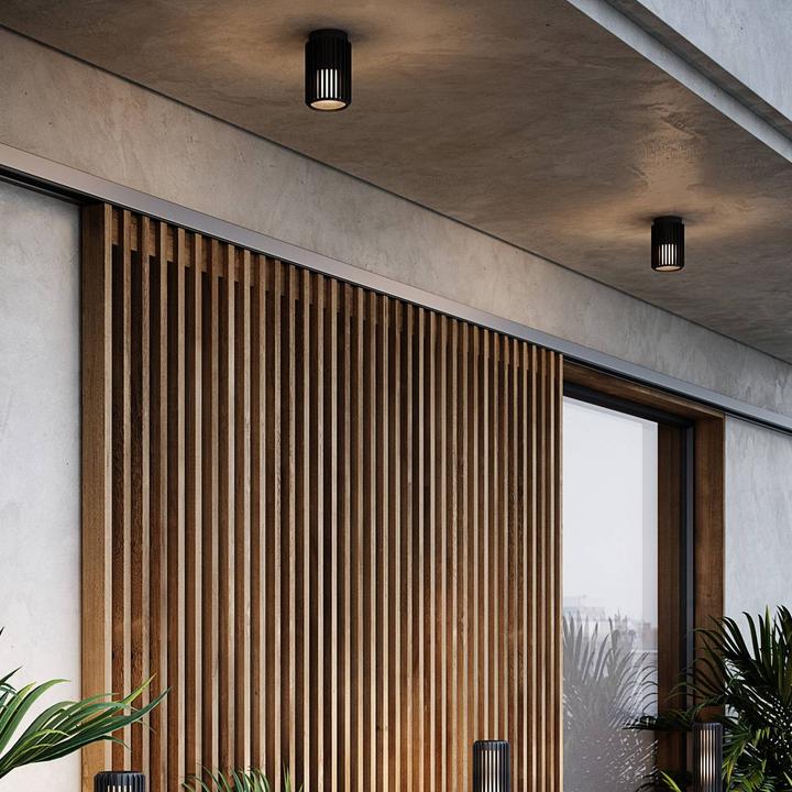 Actual product image Nordlux Aludra ceiling light E27 IP54 black 2118006203 (E27)