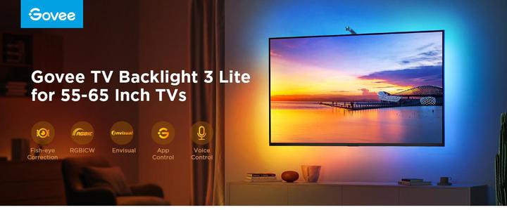 Produktbild Govee TV Backlight (RGBIC, Warmweiss, 360 cm, Indoor)
