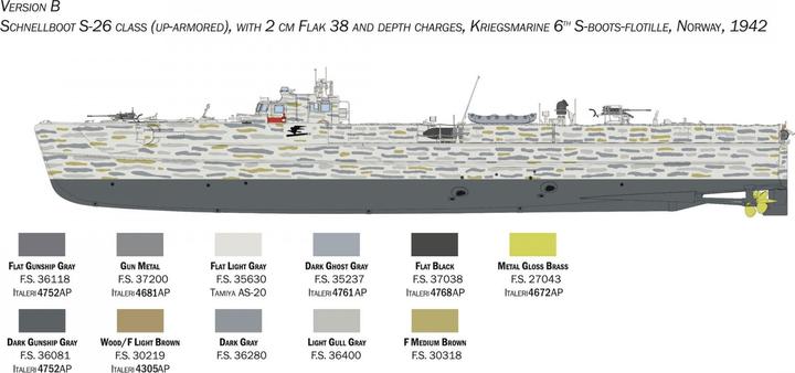 Image du produit 1:35 Bateau rapide S-26 / S-38