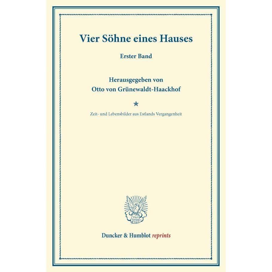 Vier Söhne eines Hauses., Fachbücher