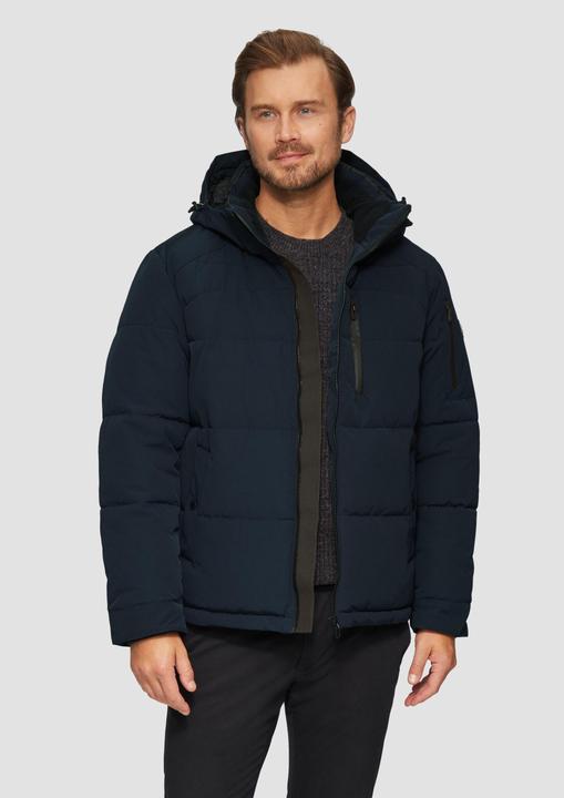 Actual product image S.Oliver Outdoor-Jacke Wasserabweisende Steppjacke mit abnehmbarer Kapuze (XXL)