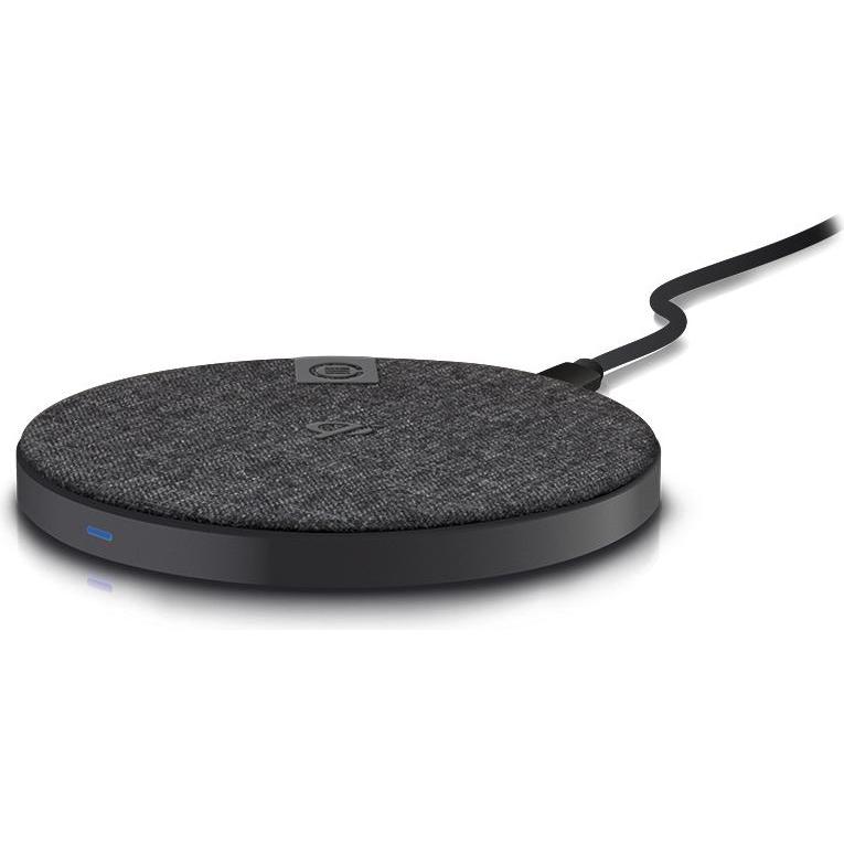 Alogic Ladegerät Wireless Pad mit USB-A zu C Kabel (10 W), Wireless Charger, Grau