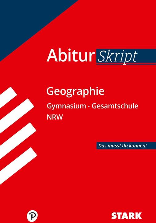 Produktbild Abiturskript - Geographie Nordrhein-Westfalen (Deutsch, Rainer Koch, 2017)
