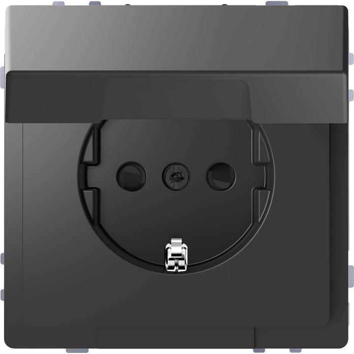 Actual product image Merten System Design socket outlet anthracite MEG2310-6034