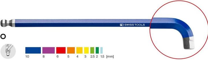 Actual product image PB Swiss Tools Clés Innensechskant en jeu