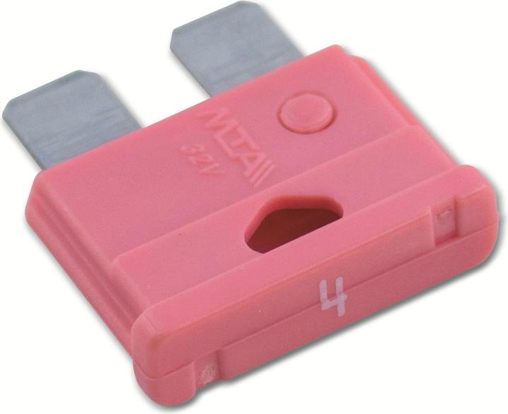 Produktbild MTA KFZ-Flachsicherung 340.023, Standard, 4 A, rosa (4 A)