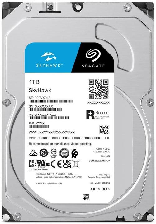 Produktbild Seagate SkyHawk (1 TB, 3.5", CMR)