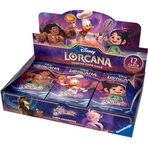 GED Lorcana Box 24 buste: Cieli Scintillanti ITA (Box Set e Collezione)