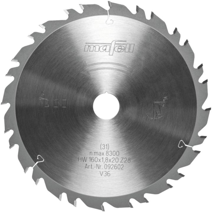 Mafell Kreissägeblätter HW 160mm Z28-4