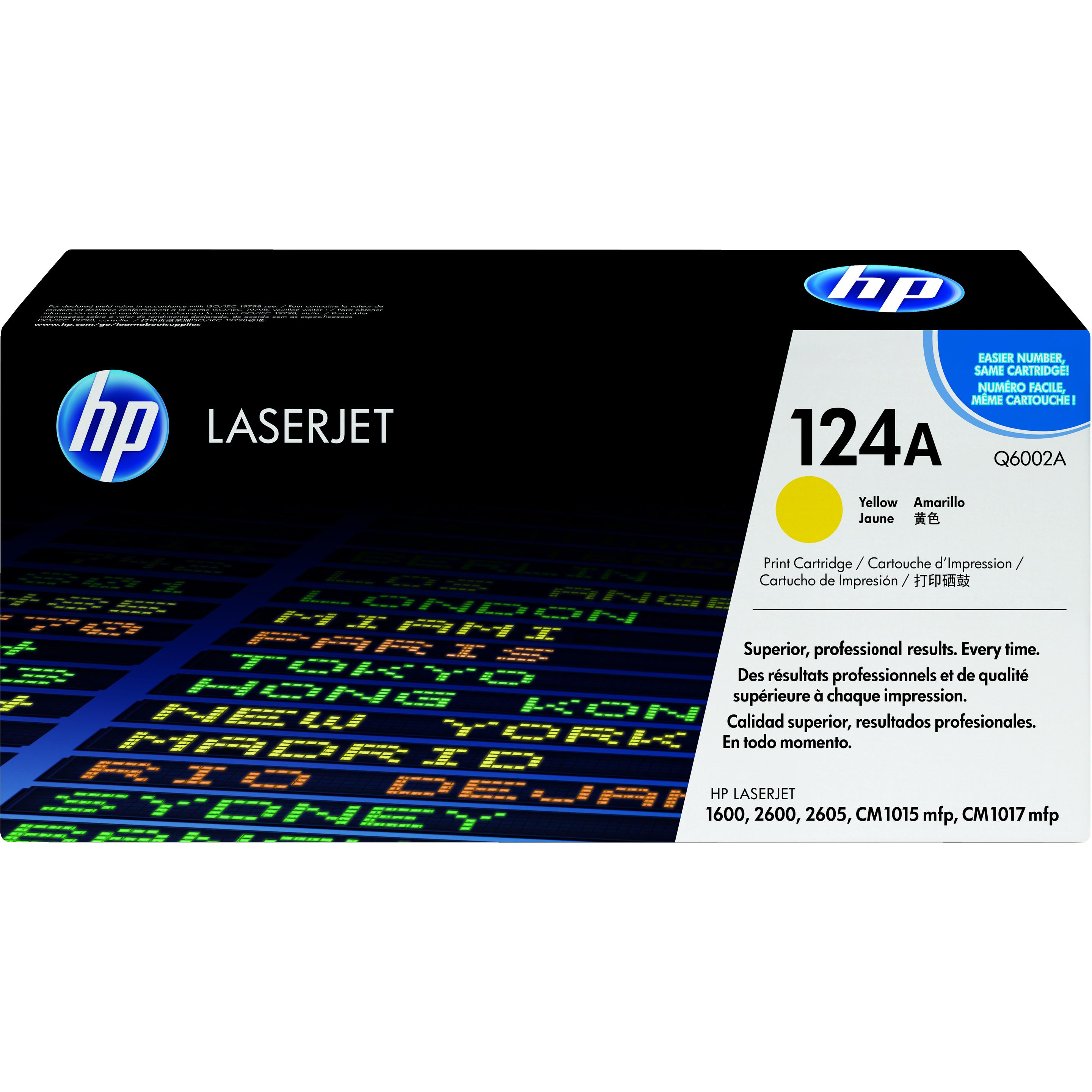HP, Toner, 124a (Y)