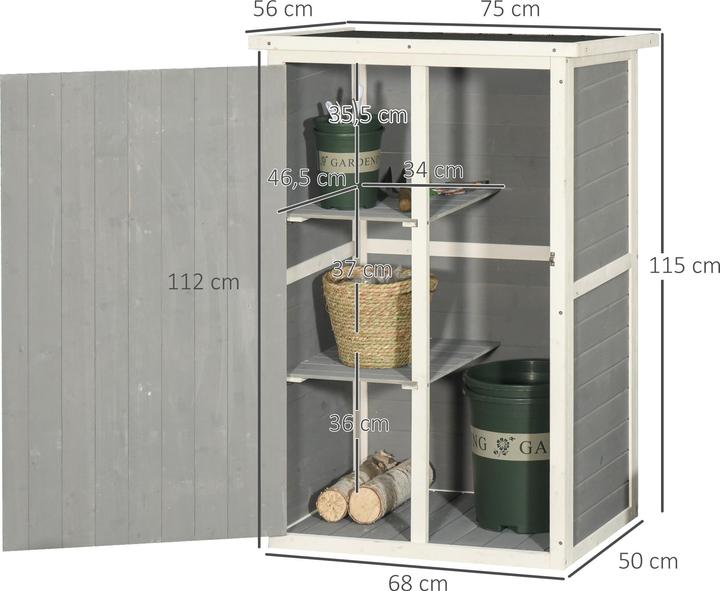 Produktbild Outsunny Gerätehaus