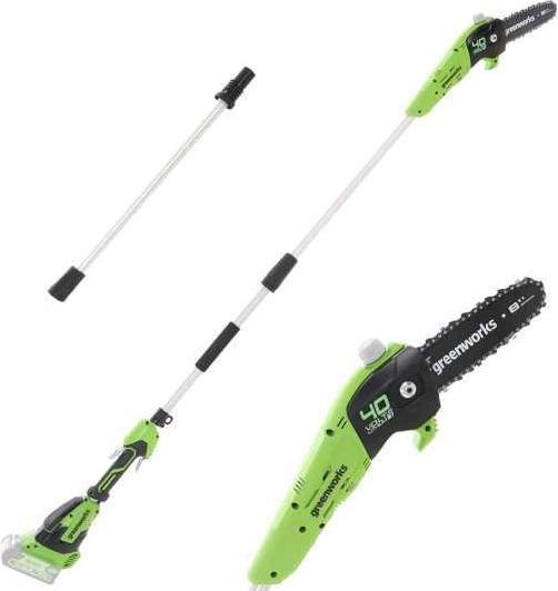 Produktbild Greenworks Akku-Hochentaster G40PSF (o. Akku) (Akku Kettensäge)