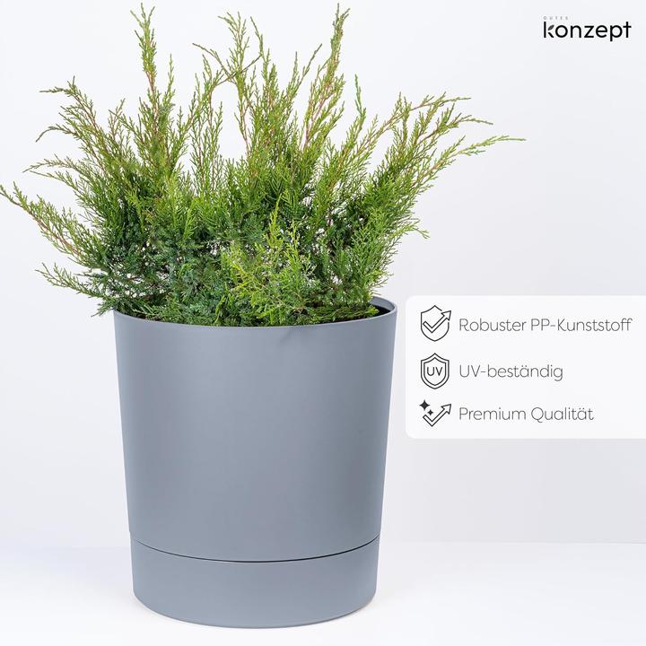Produktbild Konzept Grosser Blumentopf mit Untersetzer