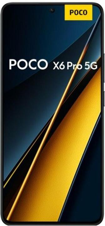 Actual product image Xiaomi Poco X6 Pro (256 GB, Black, 6.67", Dual SIM, 5G)