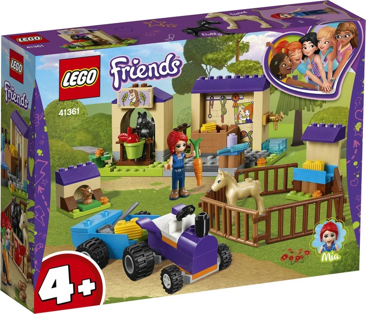Actual product image LEGO Mia's foal stable (41361, LEGO Friends)