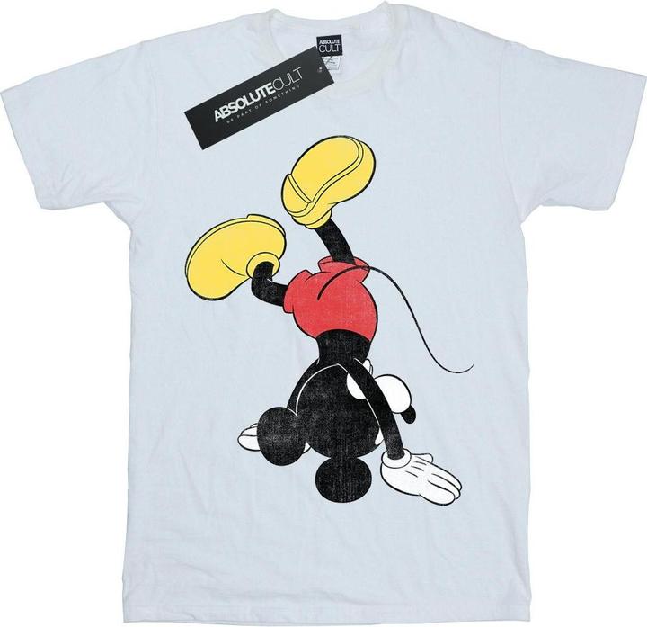 Actual product image Disney Girls Mickey Mouse Upside Down Cotton T-Shirt (152, 158)