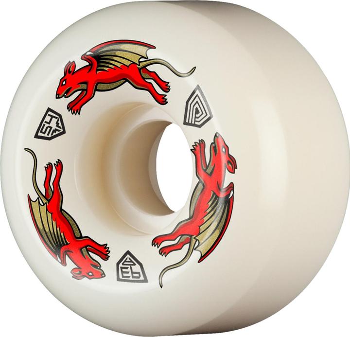 93A DF Nano Rats Red AV6 Asymmetrical Shape (54 mm)