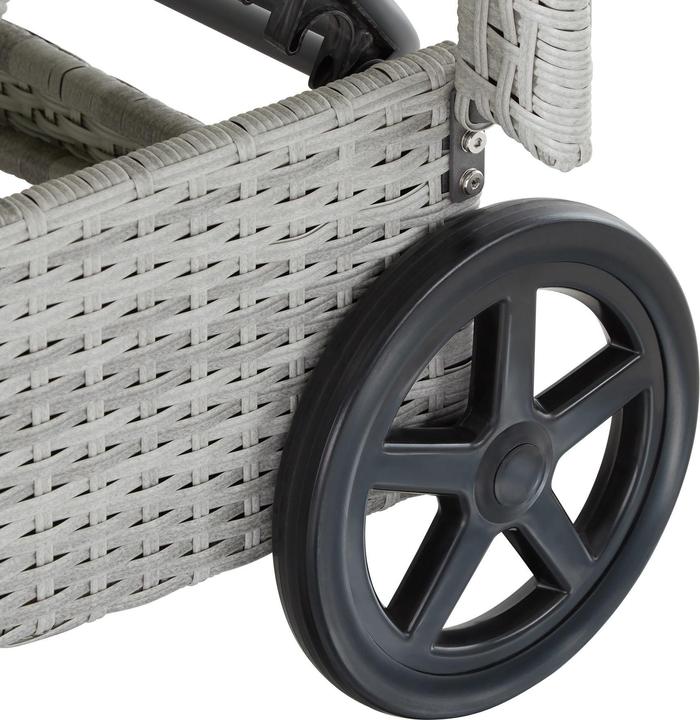 Image du produit tectake Chaise longue (200 cm)