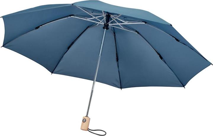 Actual product image MidOcean Leeds Bamboo 190T Folding Umbrella